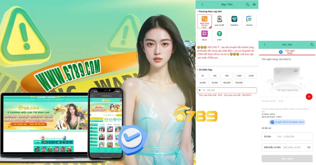 Hướng Dẫn Nạp Tiền Và Rút Tiền Tại 6789BET 1 huong dan nap tien rut tien 6789 2